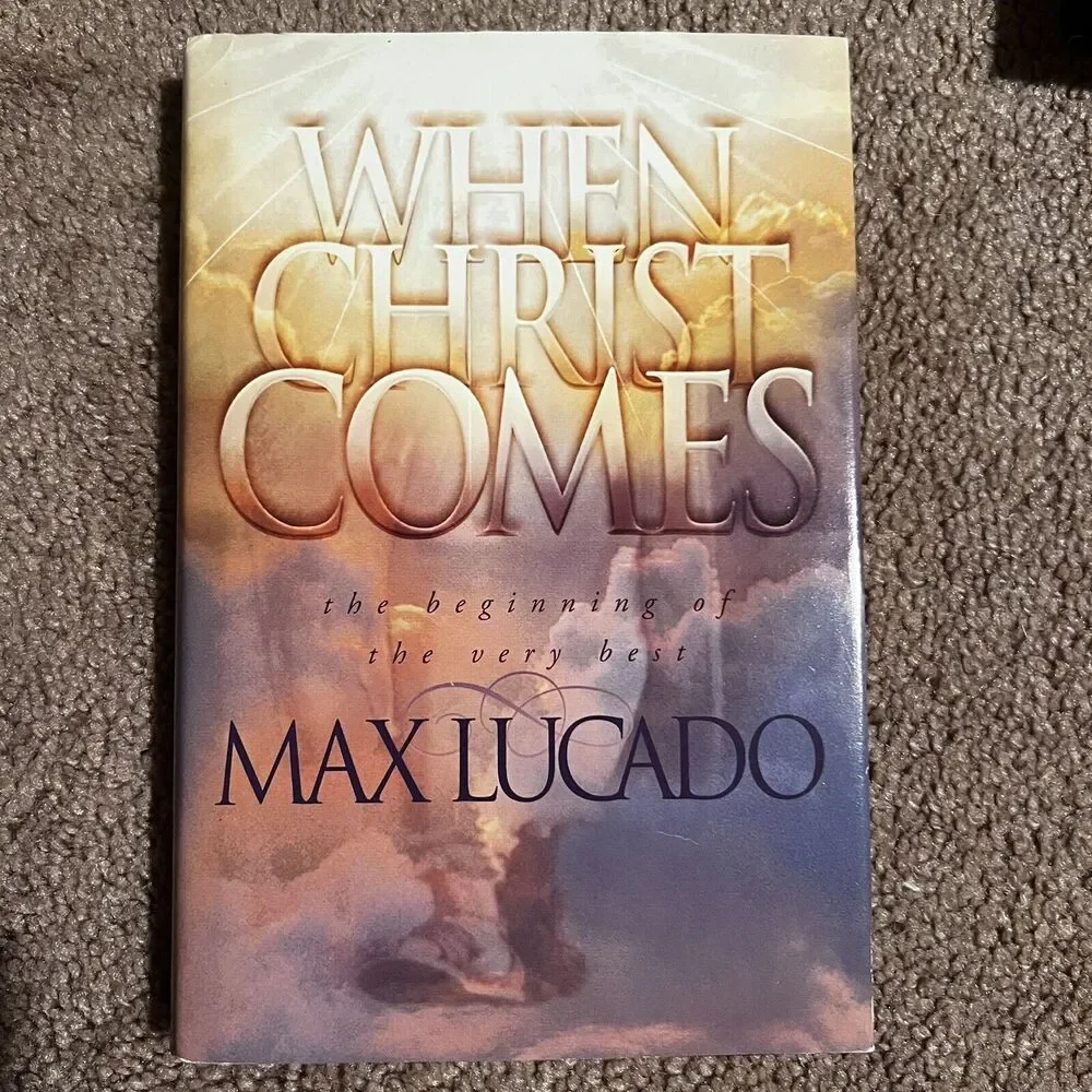 Max Lucado Bundle Of 5 Just Like Jesus, When Christ Comes, Gentle Thunder +2 - Picture 6 of 11